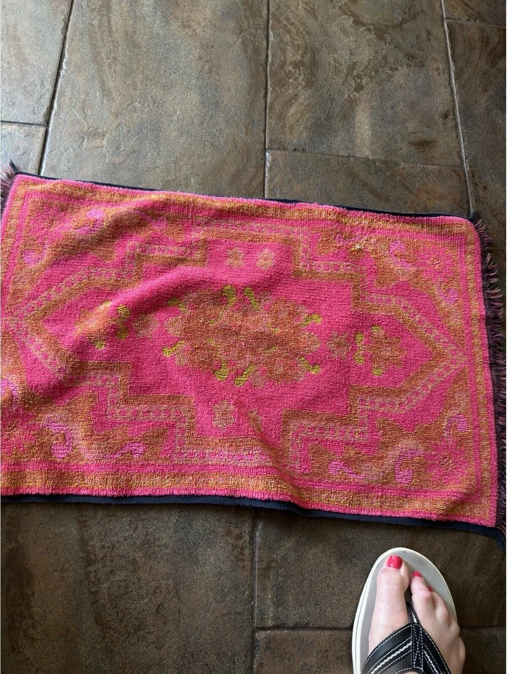 Vintage Cannon Royal Family MCM Hand Towel  27”x16”